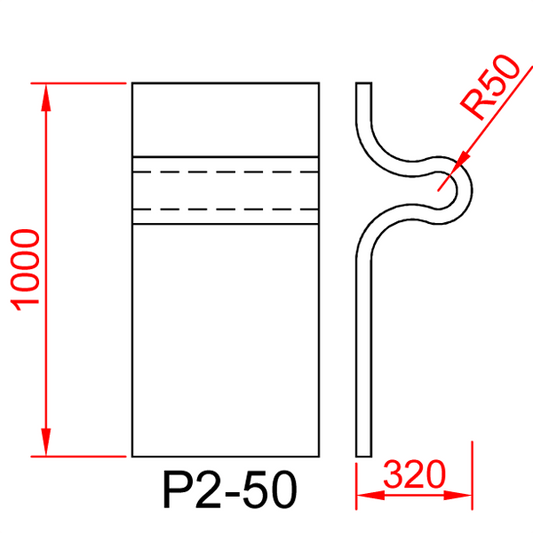 Kissan kiipeilyseinä - mutkaelementti P2 - Ananimalab.com