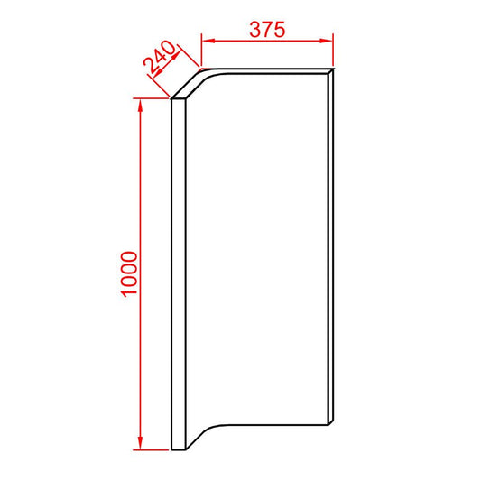 Kissan kiipeilyseinä - sisänurkkaelementti TiG+_CNR100 - Ananimalab.com
