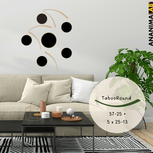 Kissan kiipeilyseinä TabooRound - Aurinko - sommitelma - Ananimalab.com