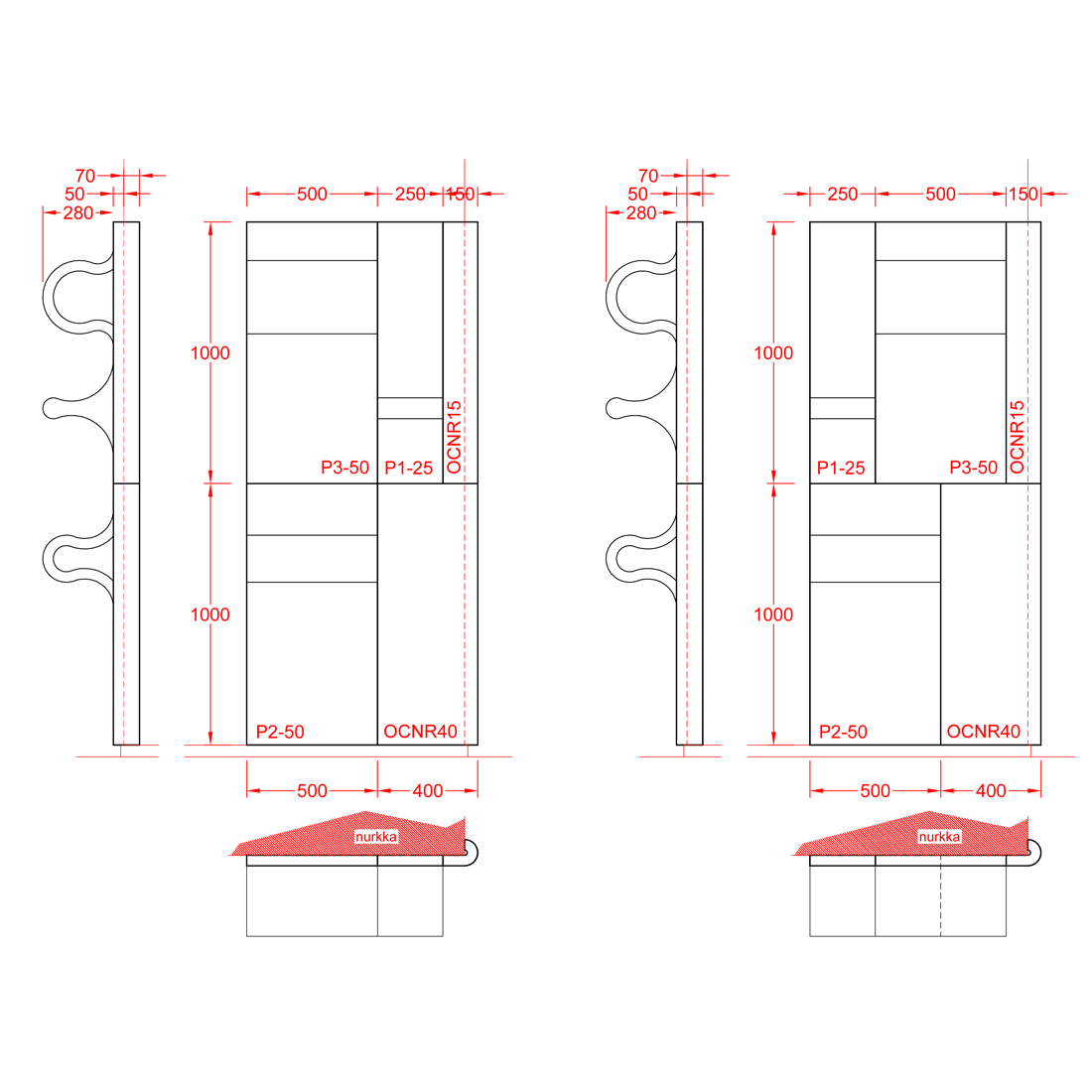 Kissan kiipeilyseinä Tutti i Gatti+ - isot sarjat TiG+8__Base - Ananimalab.com