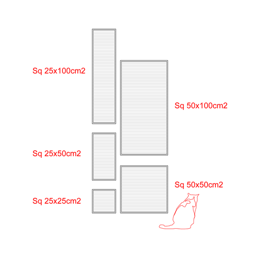 Kissan Lätty - raapimismatot - vakiokoot - Ananimalab.com