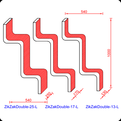Kissan kiipeilyportaat ZikZakDouble - Ananimalab.com