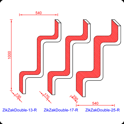 Kissan kiipeilyportaat ZikZakDouble - Ananimalab.com