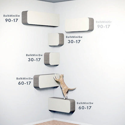 Kissan kiipeilyseinä, BalkMiniSw - muotosarja - Ananimalab.com