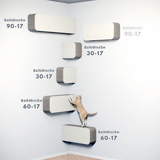Kissan kiipeilyseinä, BalkMiniSw - muotosarja - Ananimalab.com