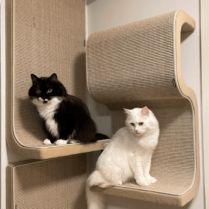 Kissan kiipeilyseinä S - Triple - Ananimalab.com