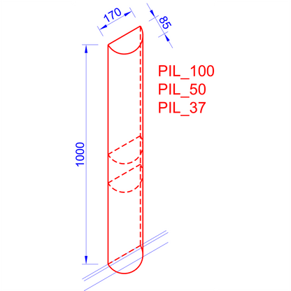 Kissan kiipeilypylväs Pilaster - D - 01_Pil - Ananimalab.com
