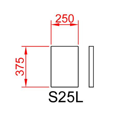 Kissan kiipeilyseinä - lyhyt laajennuslevy S25L - Ananimalab.com