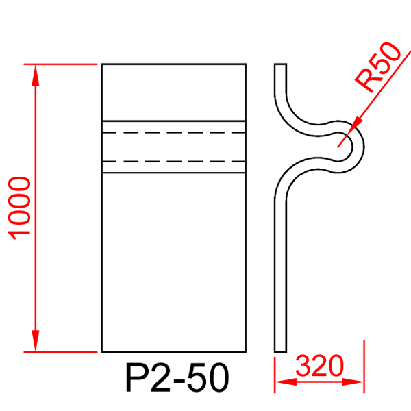 Kissan kiipeilyseinä - mutkaelementti P2 - Ananimalab.com