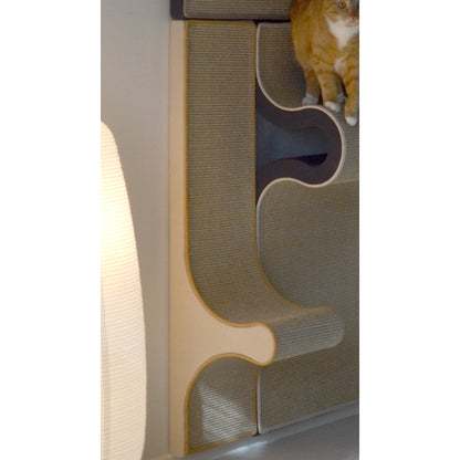 Kissan kiipeilyseinä, Porraselementti P1 - 25 - Ananimalab.com