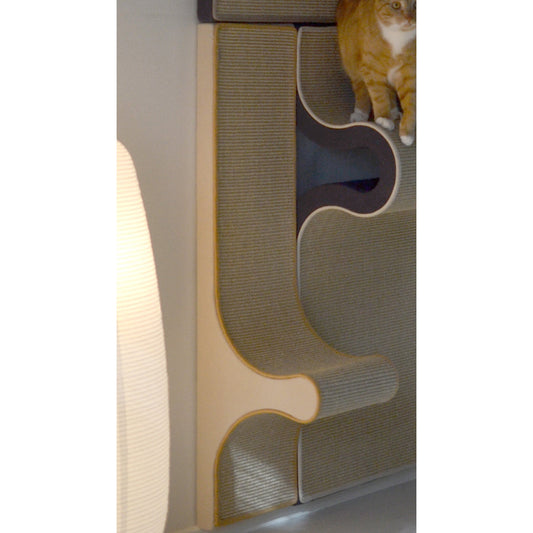 Kissan kiipeilyseinä, Porraselementti P1 - 25 - Ananimalab.com