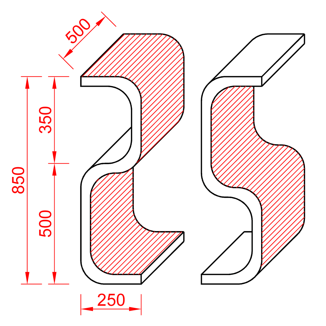 Kissan kiipeilyseinä S - Triple - Ananimalab.com