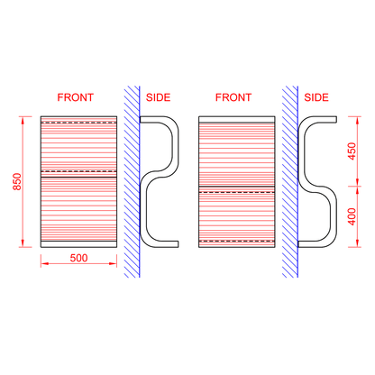 Kissan kiipeilyseinä S - Triple - Ananimalab.com