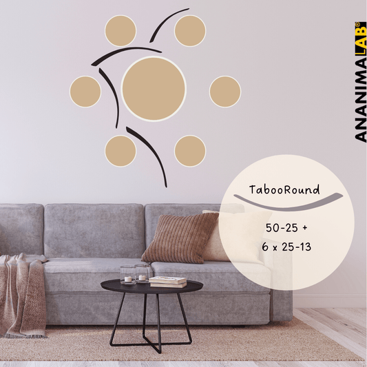 Kissan kiipeilyseinä TabooRound - Aurinko - sommitelma - Ananimalab.com