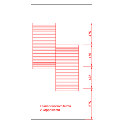 Kissan lepoelementti DS02 - 100 x 2 - Ananimalab.com